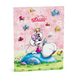 Diddl Elastomap A4 Roze