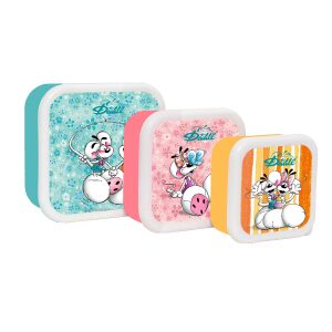 Diddl Snackdoos, set van 3
