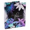 Ringband 4 rings Tropical Zwart