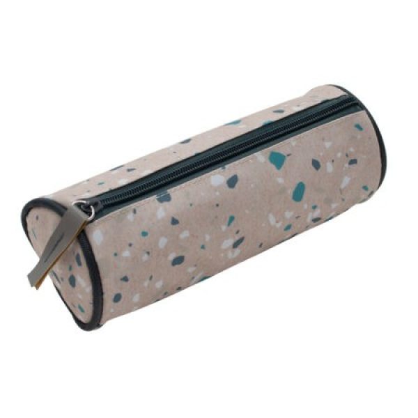 Etui rond 21x7cm Terrazzo