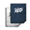 Collegeblok A4 lijn Wake me up Blauw