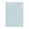 Schrift harde kaft A4 met lijn Canva Nature Blauw