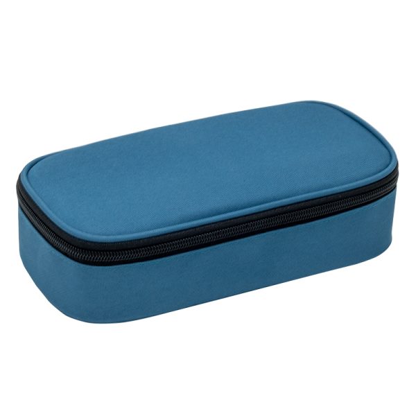 Etui bakmodel XL 24x12cm Zed Blauw