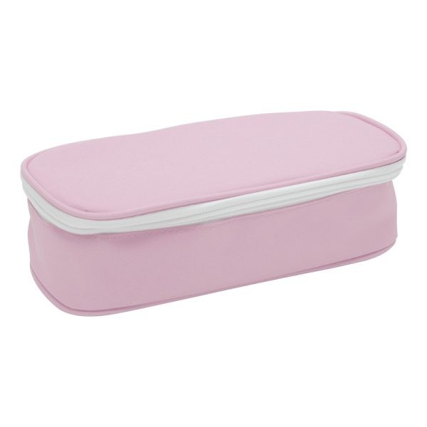 Etui bakmodel XL 24x12cm Mila Pastel Roze