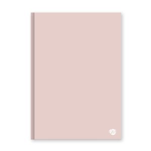 Schrift harde kaft A4 lijn Mila Pastel Roze