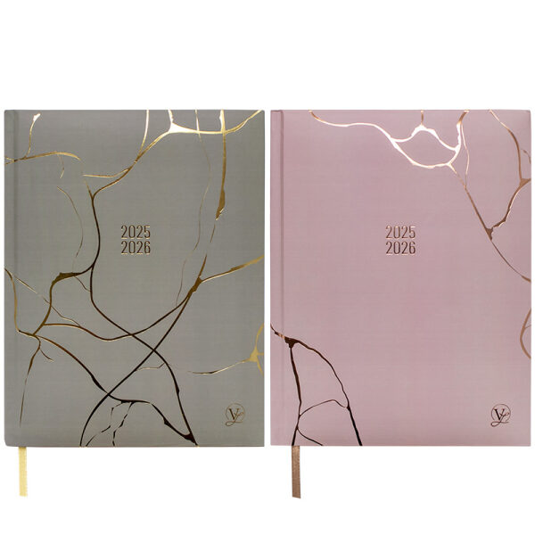 Agenda A5 25/26 Valo rose