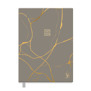 Agenda A5 25/26 Valo taupe