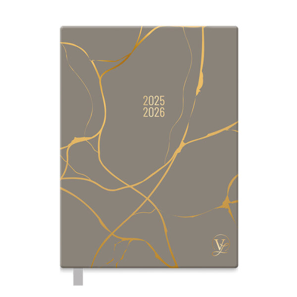 Agenda A5 25/26 Valo taupe