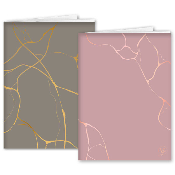 Schrift A4 lijn Valo rose