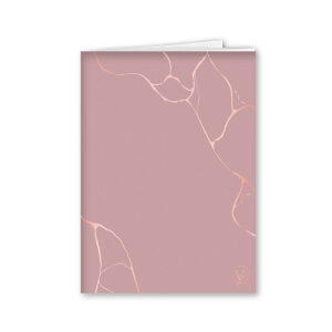 Schrift A4 lijn Valo rose