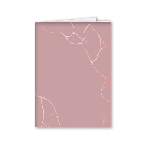 Schrift A4 lijn Valo rose