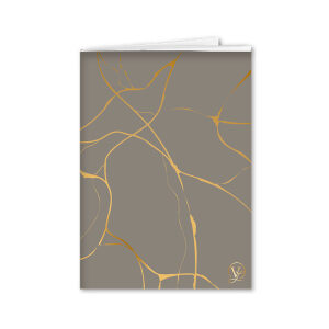Schrift A4 lijn Valo taupe