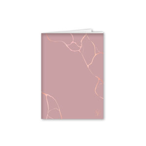 Schrift A5 lijn Valo rose