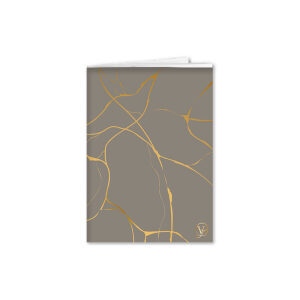 Schrift A5 lijn Valo taupe