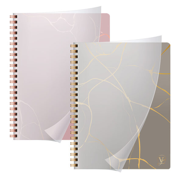 Projectboek A5 Valo rose