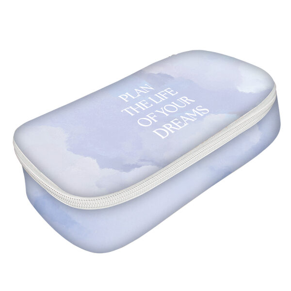 Etui bakmodel XL 24x12cm GB Blisz blauw