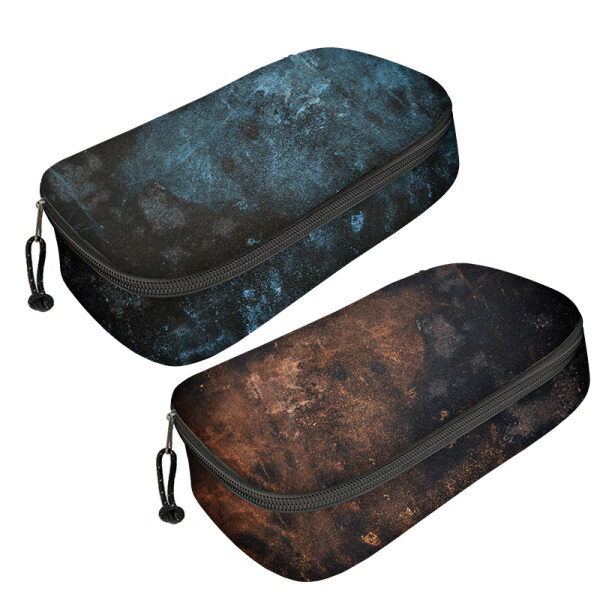 Etui bakmodel XL 24x12cm GB Daxx blauw