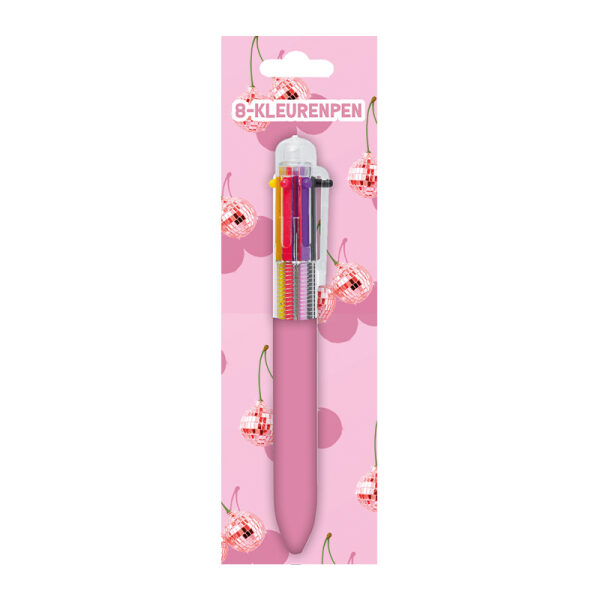 8 kleurenpen Cherry