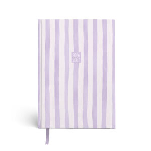 Agenda A5 26/27 STRIPES - Paars
