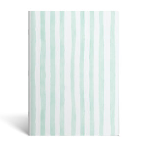 Schrift A4 lijn STRIPES - Groen