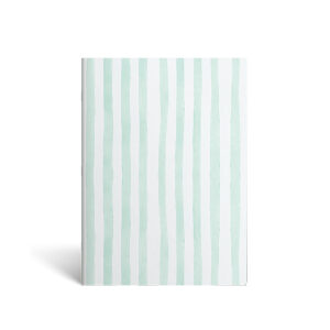Schrift A5 lijn STRIPES - Groen