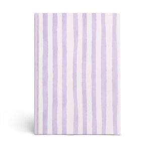 Dummyboek A4 Harde Kaft Stripes - Paars