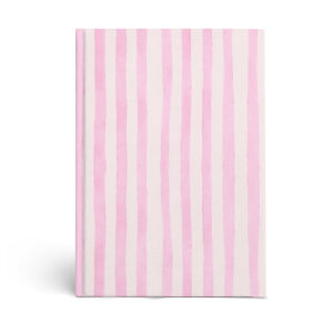 Dummyboek A4 Harde Kaft Stripes - Roze