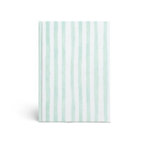 Dummyboek A5 Harde Kaft Stripes - Groen