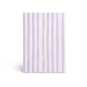 Dummyboek A5 Harde Kaft Stripes - Paars