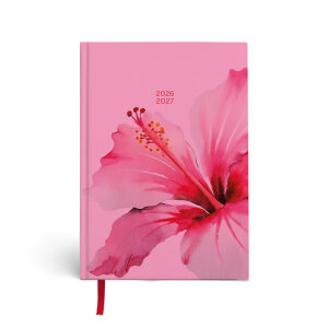 Agenda A5 26/27 PINK - Flower