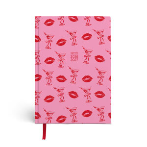 Agenda A5 26/27 PINK - Kiss