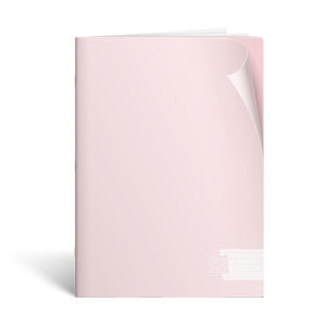 Schrift A4 Lijn PP SOHO Pastel - Roze