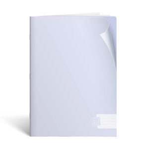 Schrift A4 Lijn PP SOHO Pastel - Blauw