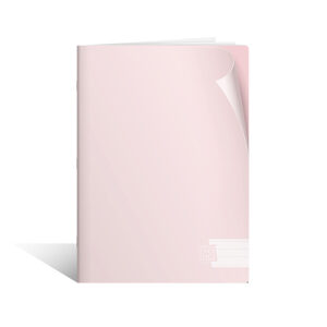 Schrift A5 Lijn PP SOHO Pastel - Roze