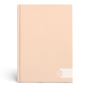 Schrift A4 Ruit 10mm Harde Kaft SOHO Pastel - Peach