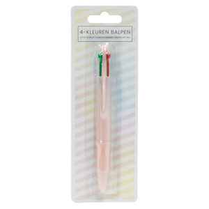 4 Kleurenpen SOHO Pastel - Roze
