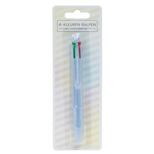 4 Kleurenpen SOHO Pastel - Blauw
