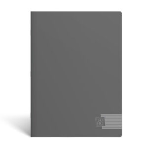 Schrift A4 Ruit 10mm SOHO Street - Zwart