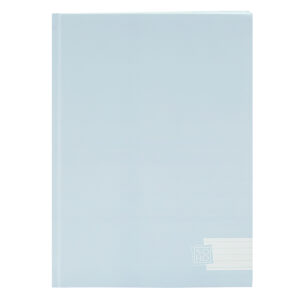 Schrift harde kaft A4 lijn SOHO Pastel blauw