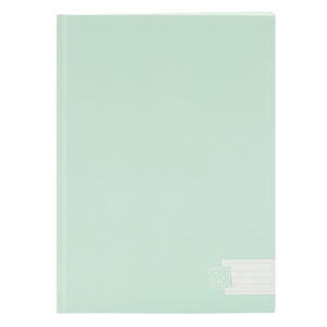 Schrift harde kaft A4 lijn SOHO Pastel groen
