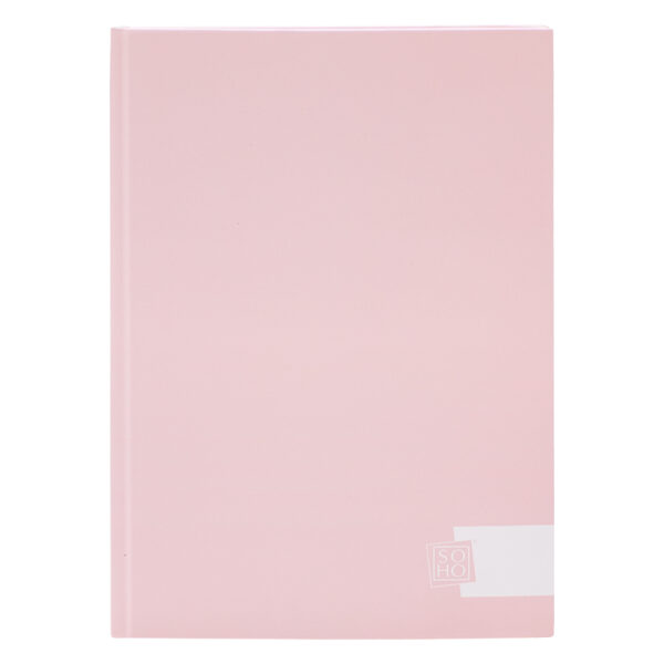 Dummyboek harde kaft A4 SOHO Pastel roze