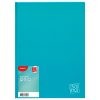 Dummyboek A4 harde kaft blanco vellen turquoise
