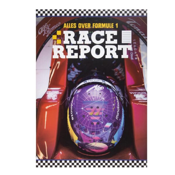 Race Report A4 schrift lijn