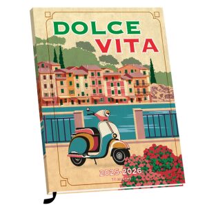 Schoolagenda A5 Dolce Vita 18 mnd 2025-2026