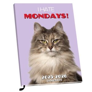 Schoolagenda A5 I Hate Mondays 18 mnd 2025-2026
