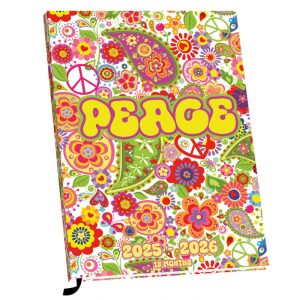Schoolagenda A5 Peace 18 mnd 2025-2026