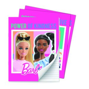 Barbie A5 schrift lijn 3-pack