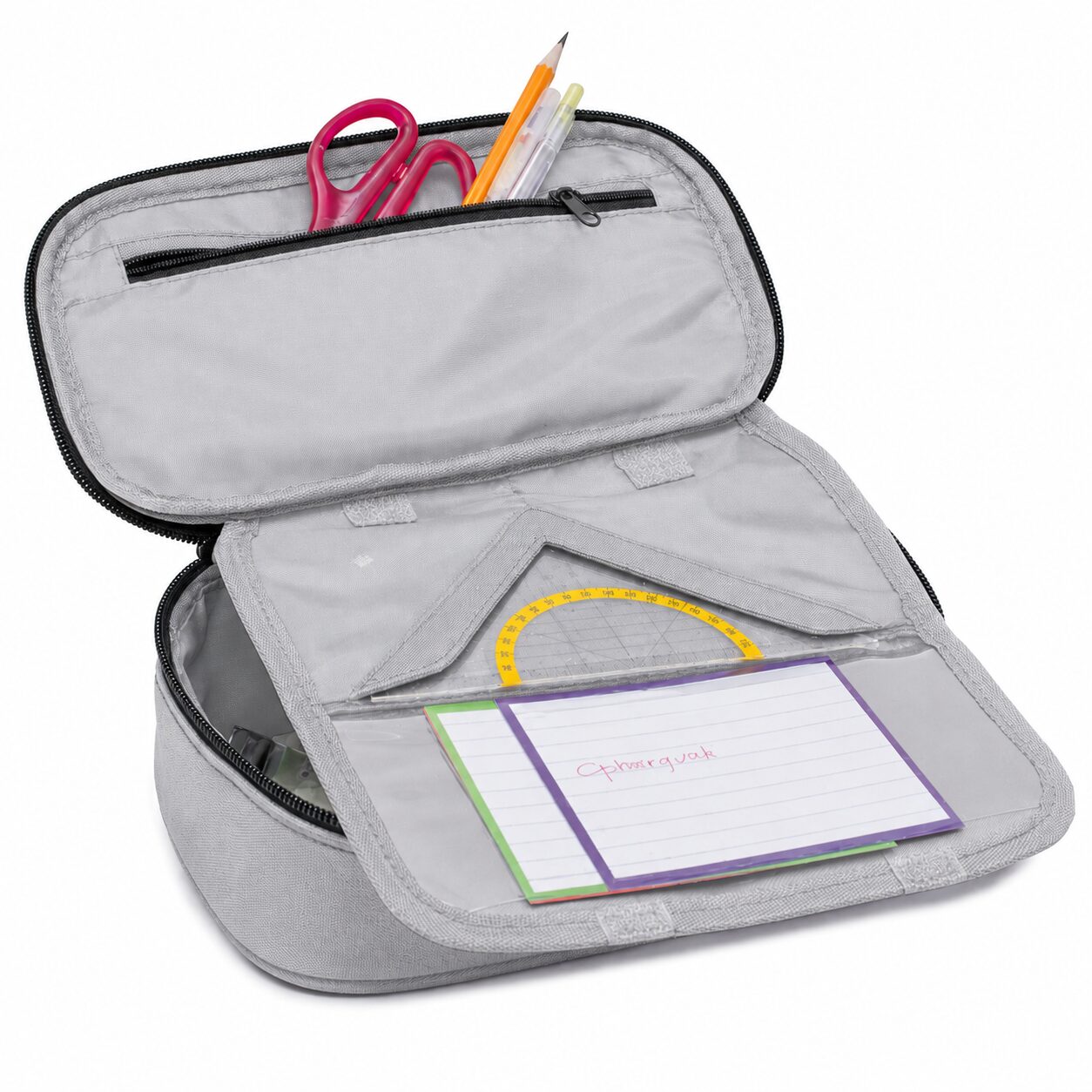 Etui Bakmodel XL SOHO Street - Lichtgrijs