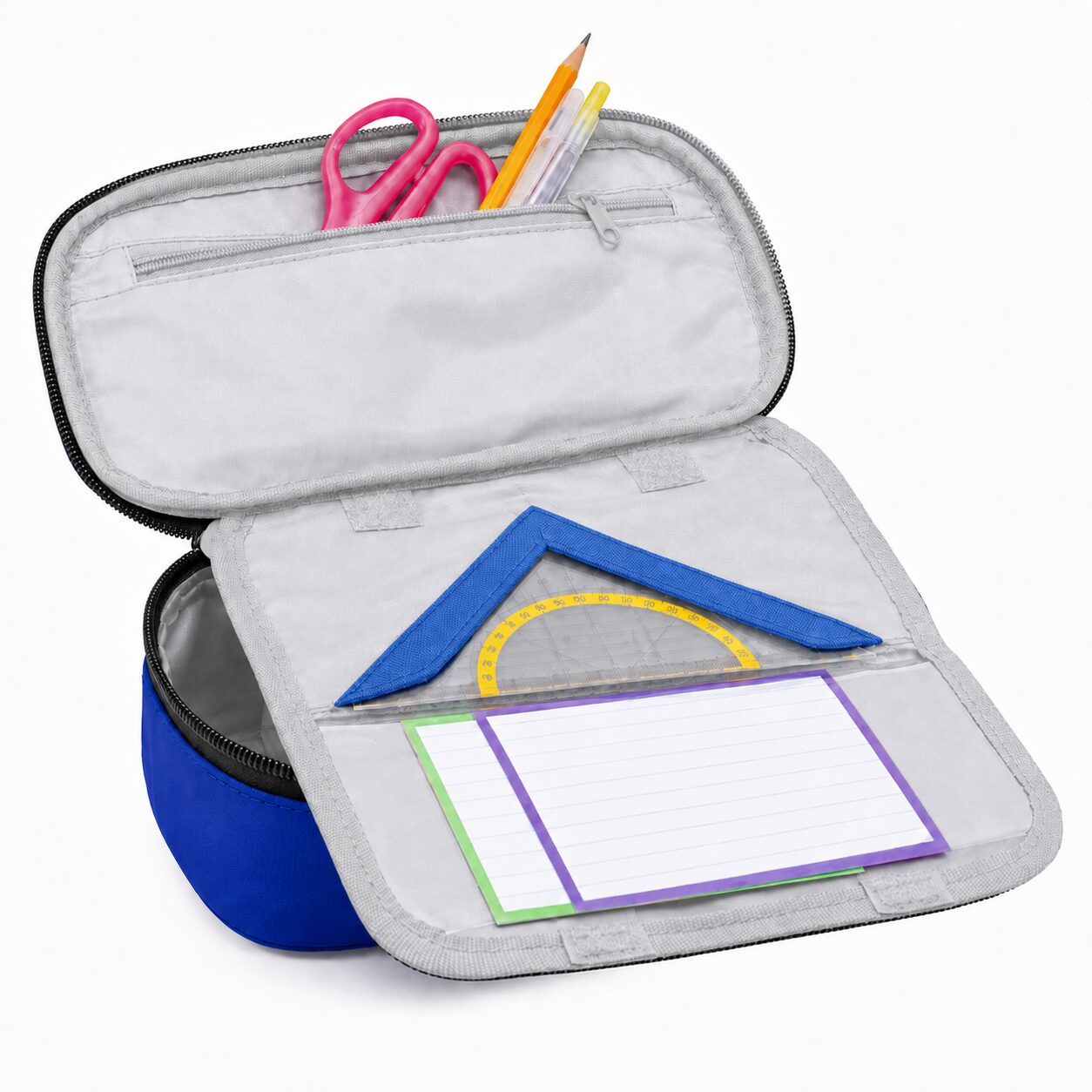 Etui Bakmodel XL SOHO Street - Blauw