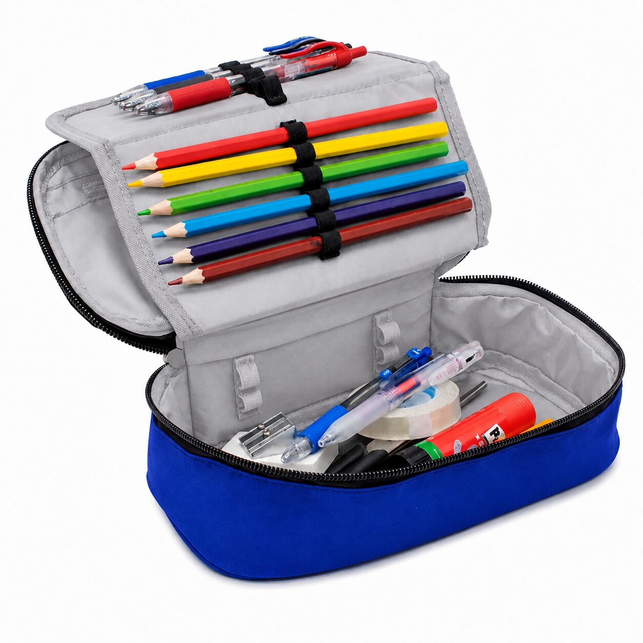 Etui Bakmodel XL SOHO Street - Blauw